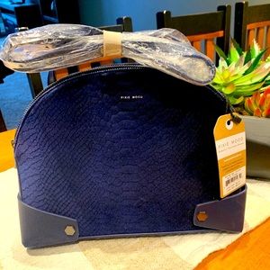 Pixie Mood Moon Crossbody Bag Velvet Blue NWT